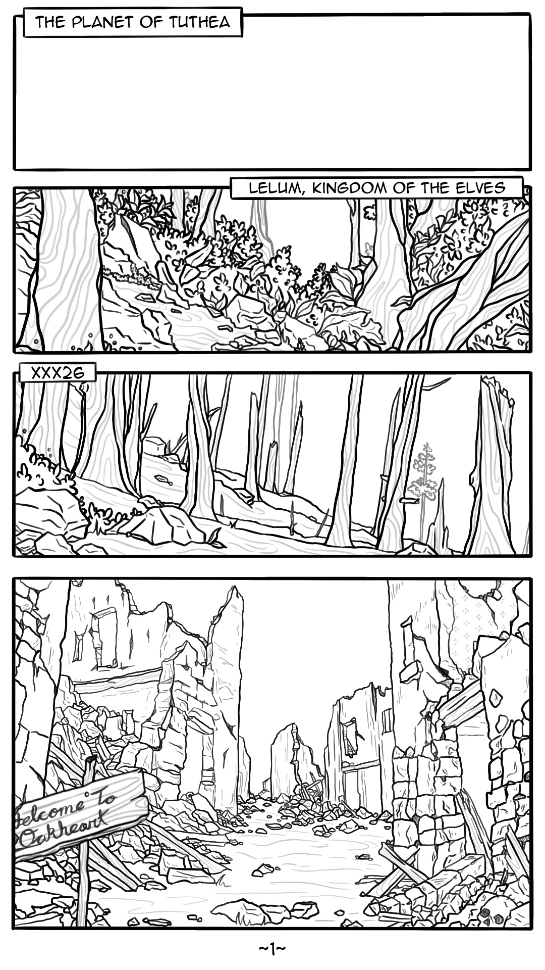 test comic page